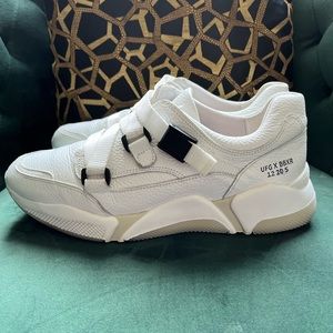 BullBoxer White Leather Sneakers